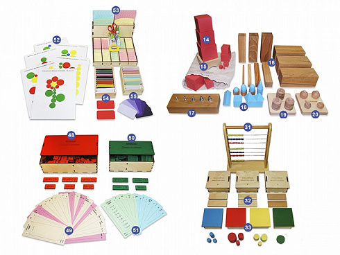 Развивающий набор "Монтессори 80 в 1"